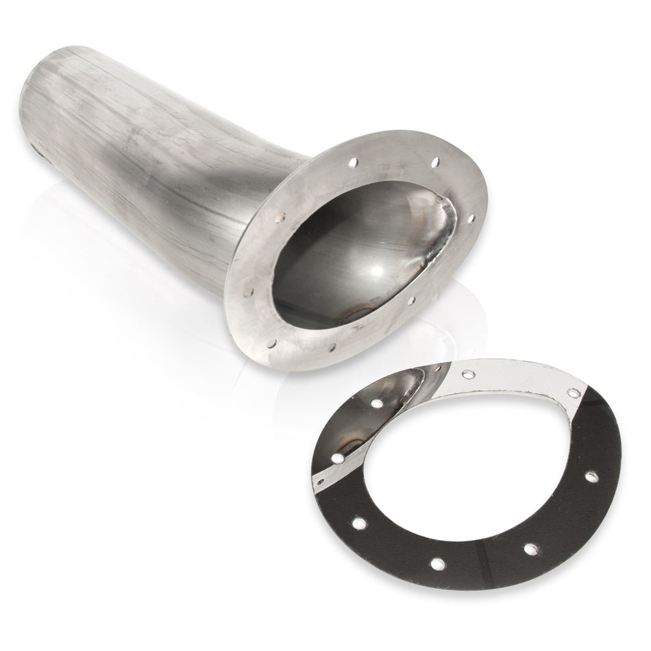 Stainless Works Through body Exhaust Tip Teardrop Style 3in Inlet - ST2811