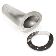 Stainless Works Through body Exhaust Tip Teardrop Style 3in Inlet - ST2811
