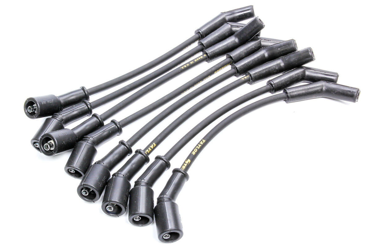 Taylor/Vertex 8mm Streethunder Plug Wire Set SBC Black - 51046