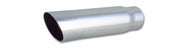 Vibrant Performance 3.5in Round Stainless St eel Tip Single Wall Ang - 1561