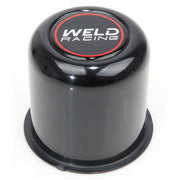 Weld Racing Center Cap - Push Thru. 3.16 OD Black - P605-5083B