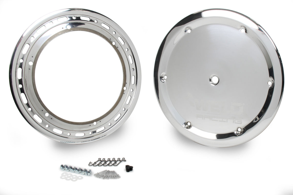 Weld Racing 15in Ring w/Cover 1pc New Style 6-Hole - P650-5315-6