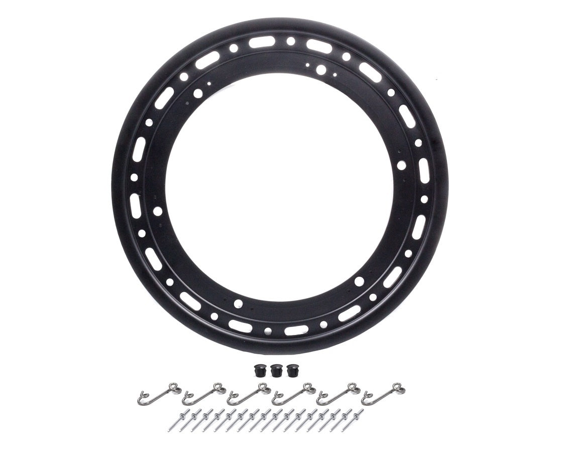 Weld Racing 15in 16 Hole Bead Lock Ring w/6-Tabs - Black - P650B-5314-6