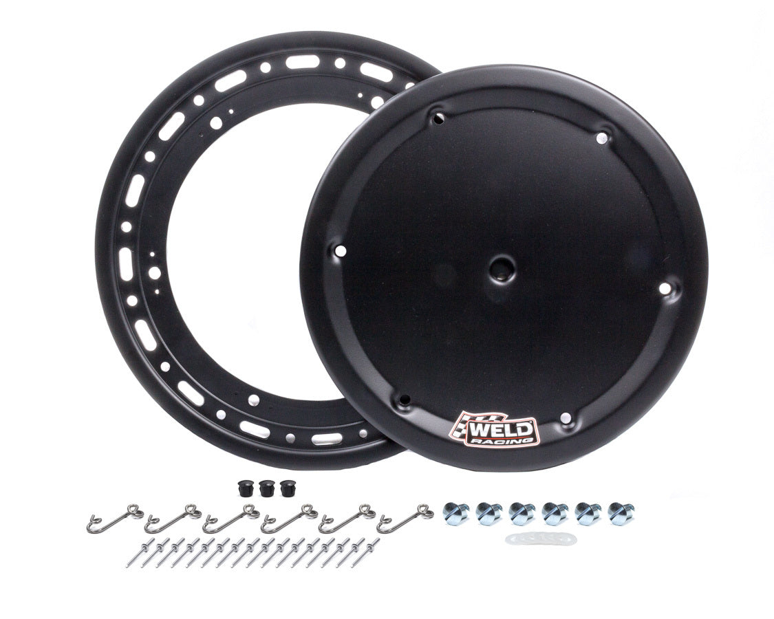 Weld Racing 15in 16 Hole Bead Lock Ring w/6-Hole Cover - P650B-5315-6