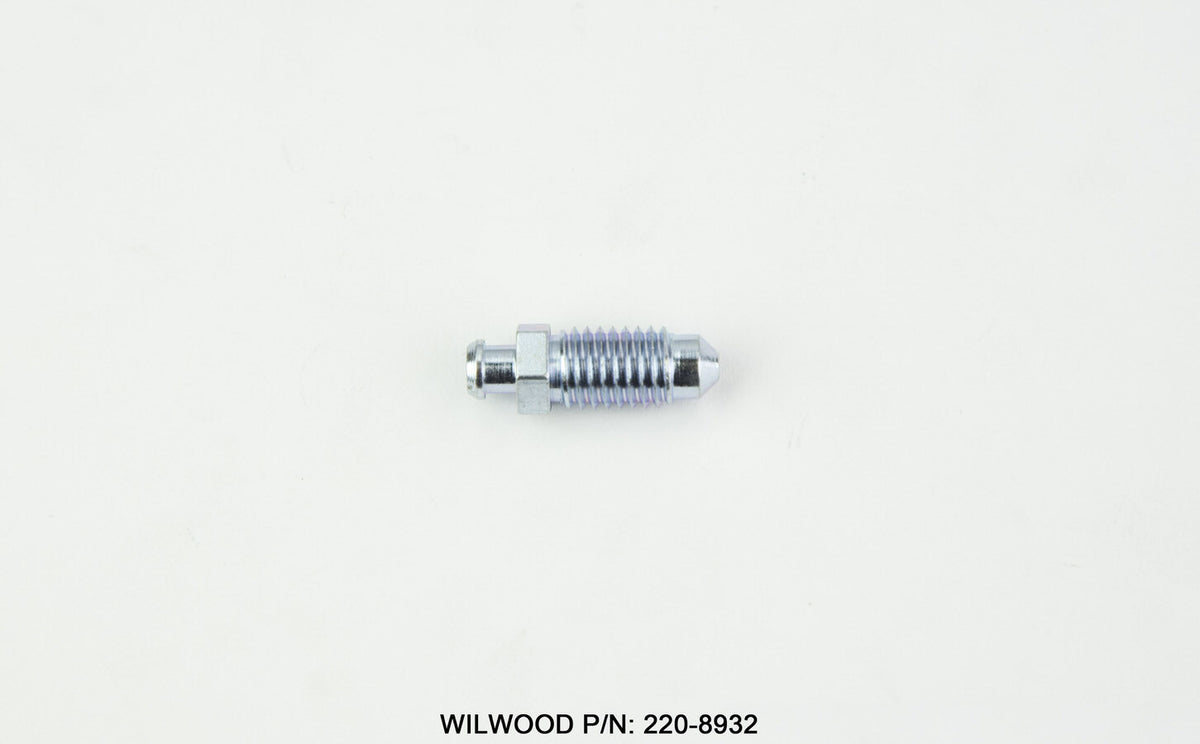 Wilwood Bleeder Screw Kit M10 x 1.50 x 1.09 OAL - 220-8932