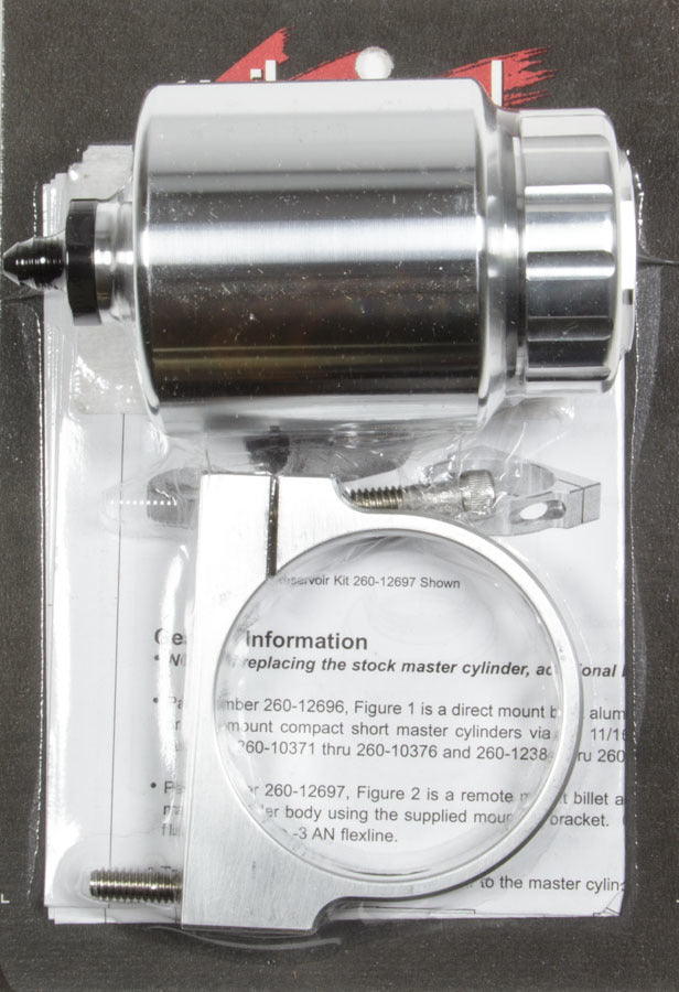 Wilwood Billet Reservoir Remote Mount - 260-12697