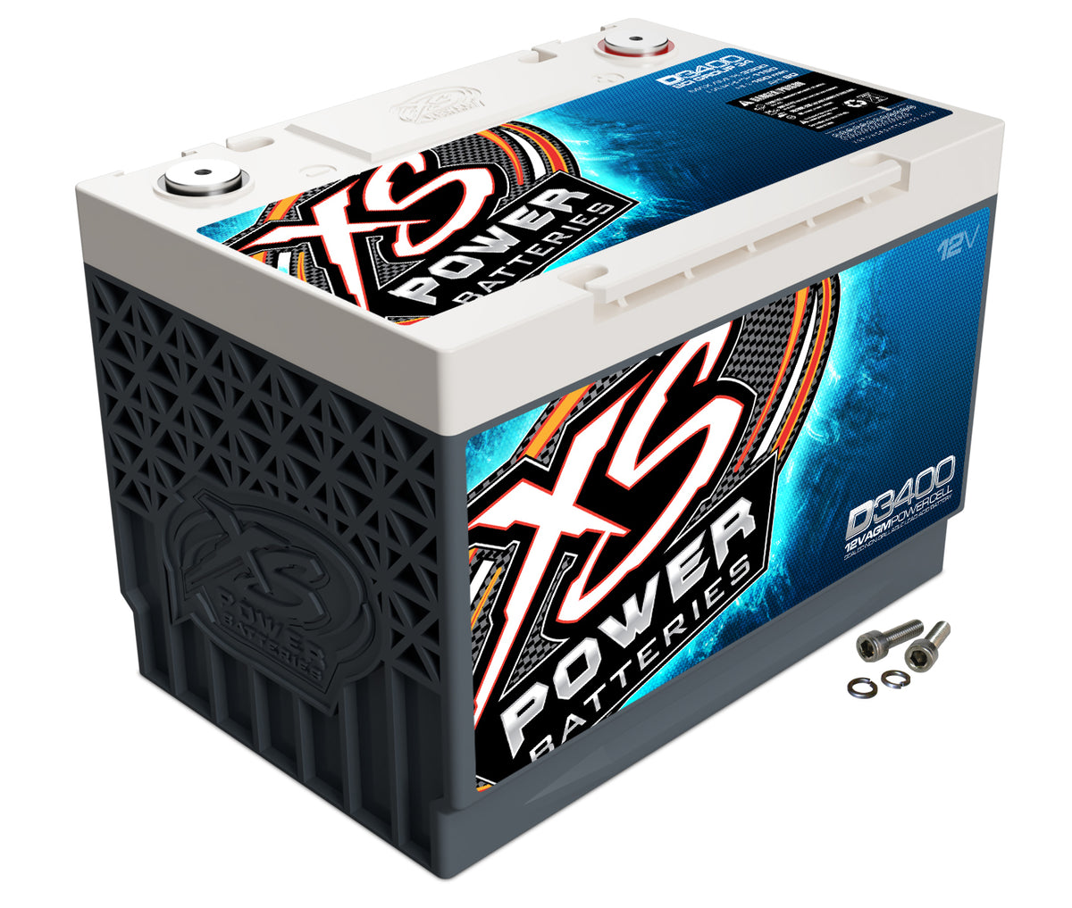 Xs Power Battery XS Power AGM Battery 12 Volt 1000A CA - D3400